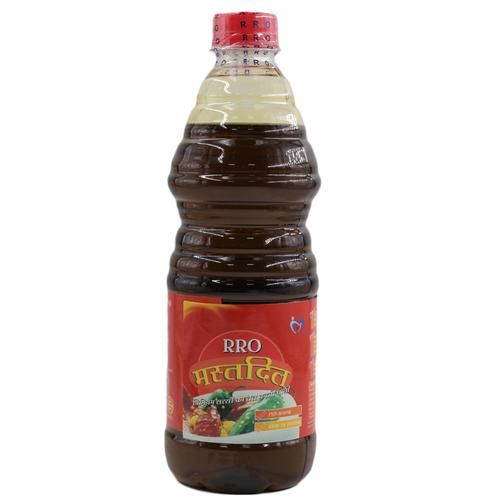 Buy Rro Oil Premium Mustard Kachi Ghani 500 Ml Bottle Online at the ...