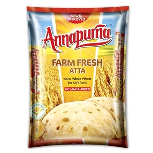 Buy Annapurna Atta Farm Fresh Whole Wheat 10 Kg Pouch Online At Best Price Bigbasket