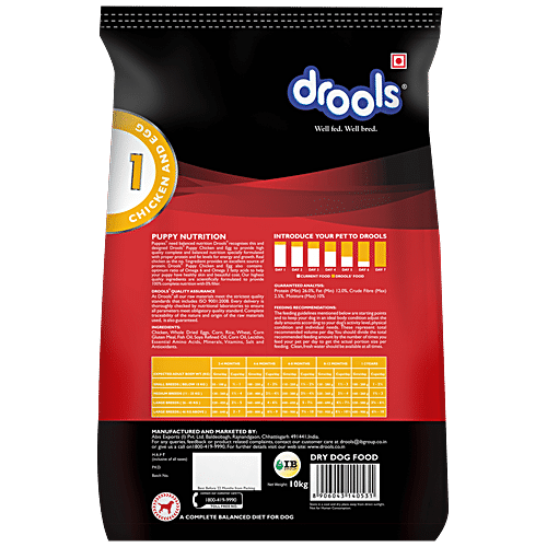 drools puppy food 10kg