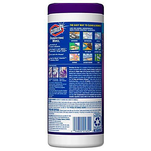 Buy Clorox Disinfecting Wipes Fresh Lavender 35 Pcs Online At The