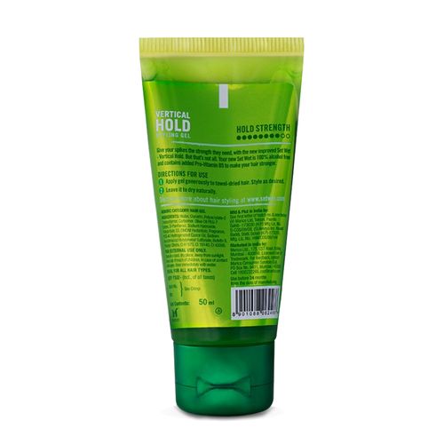 Buy Set Wet Style Hair Gel Vertical Hold 50 Ml Tube Online At Best