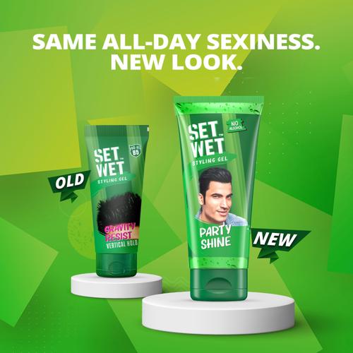 Buy Set Wet Style Hair Gel Vertical Hold 50 Ml Tube Online At Best