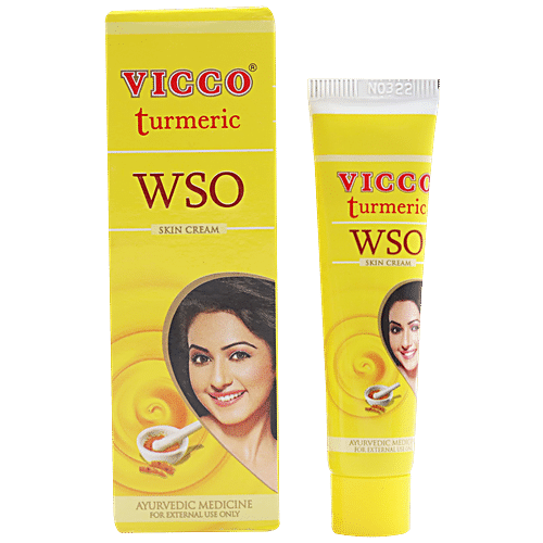 Buy Vicco Skin Cream Turmeric Wso Ayurvedic Medicine 15 Gm Tube Online ...