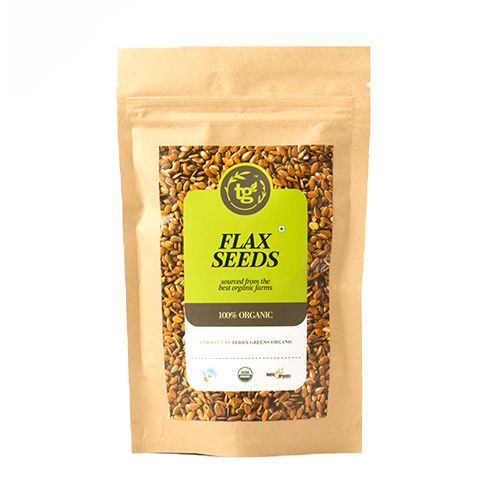 Buy Terra Greens Organic Flax Seeds 200 Gm Online at the Best Price ...