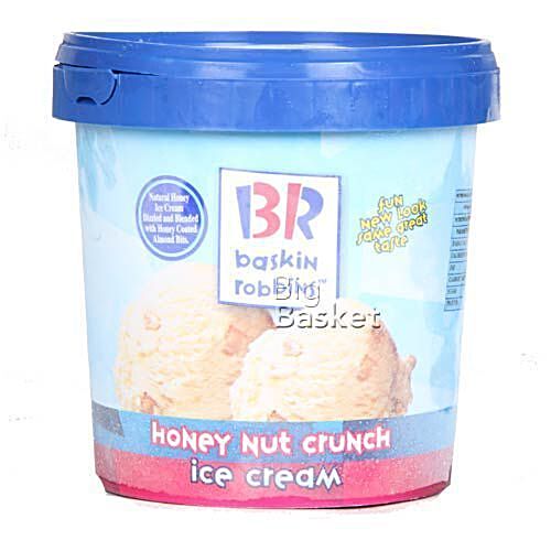 Buy Baskin Robbins Ice Cream Honey Nut Crunch 1 Ltr Tub Online At The Best Price Bigbasket