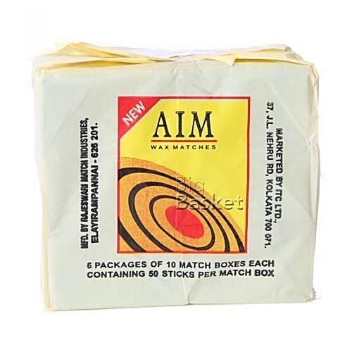 Buy AIM Wax Matches - 50 Sticks Online at Best Price of Rs null - bigbasket