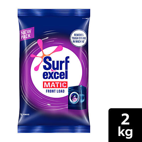 Surf Excel Matic Front Load Detergent Powder, 2 kg