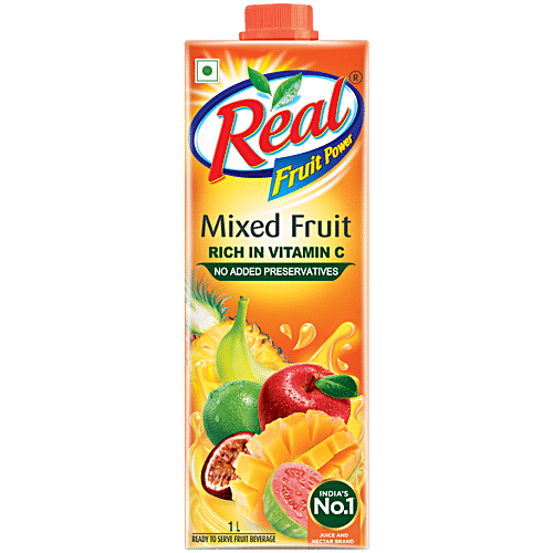 Buy Real Juice Fruit Power Mixed Fruits 1 L Online At Best Price