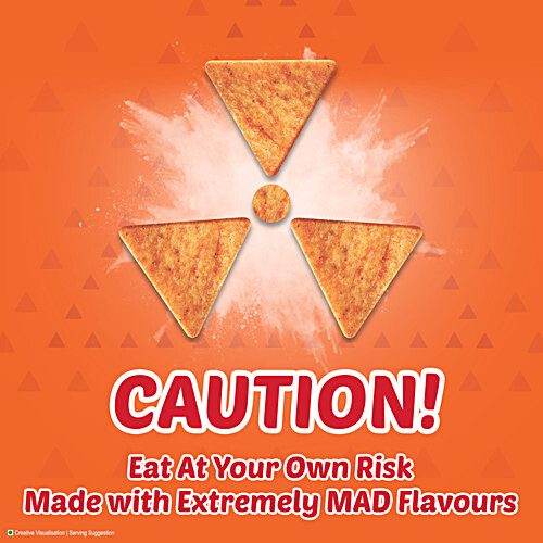 Bingo! Mad Angles Mmmmm Masala Triangle Chips, 60 g  