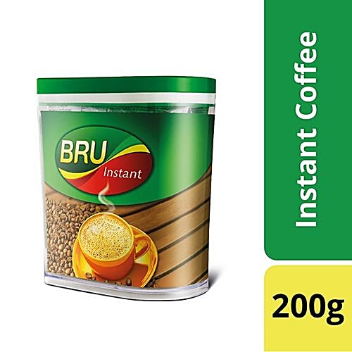 Buy Bru Instant Coffee 200 Gm Tub Online At Best Price of Rs 395 ...