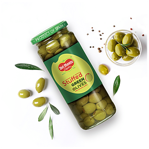 Buy Del Monte Green Olives Stuffed With Pimiento Paste 450 Gm Jar Online At  Best Price of Rs 230 - bigbasket