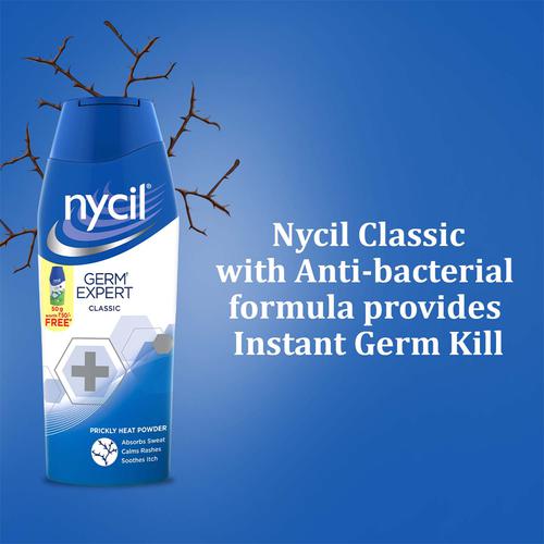 Buy Nycil Prickly Heat Powder Excel 150 gm Online at Best Price. of