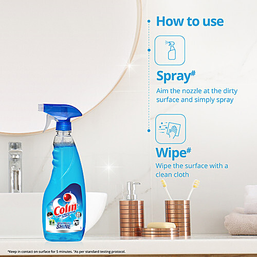 Buy Colin Cleaner Glass Household 500 Ml Bottle Online at the Best ...