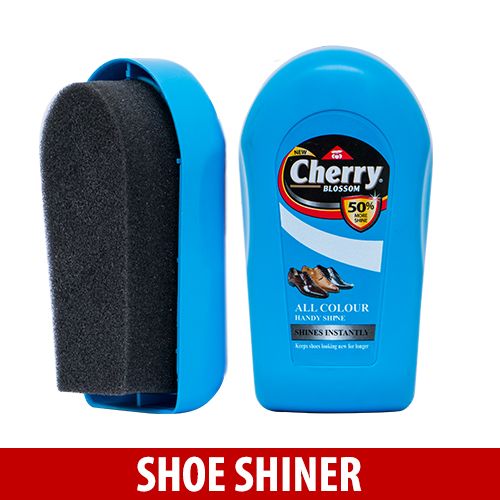 cherry blossom blue shoe polish