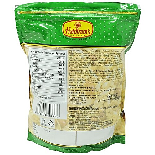 Buy Haldirams Namkeen - Bhel Puri 300 Gm Pouch Online At Best Price. Of ...