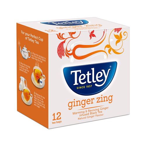 Tetley Drawstring Teabags 12 x 100's (1200 Total)