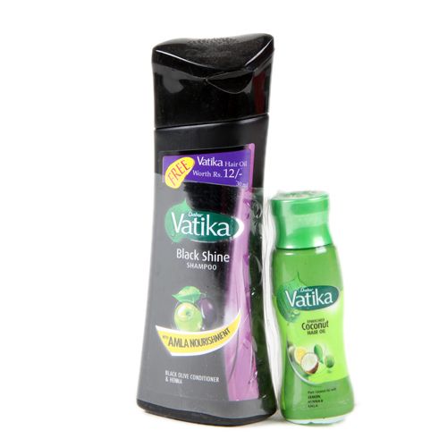 Vatika Black Shine Shampoo - Best Shampoo For Shiny, Smooth Hair