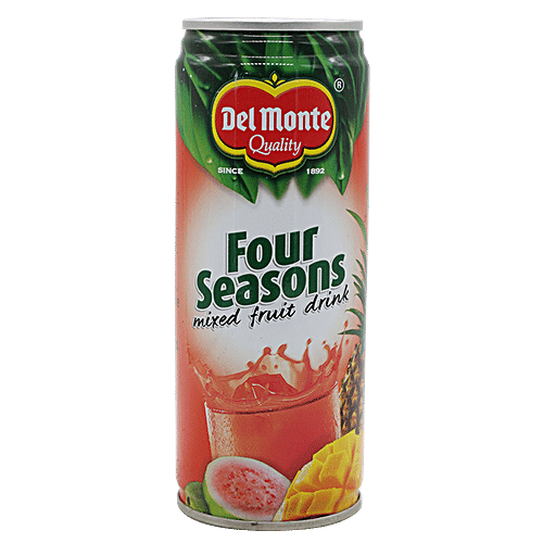 Buy Del Monte Drink Four Seasons Mixed Fruit Ml Tin Online At