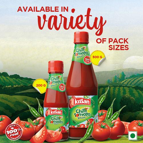 Buy Kissan Twist Chilli Tomato Sauce 200 Gm Bottle Online At Best Price of  Rs 72 - bigbasket
