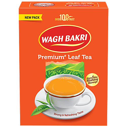 Buy Wagh Bakri Leaf Tea Premium Perfect 500 Gm Carton Online at the ...