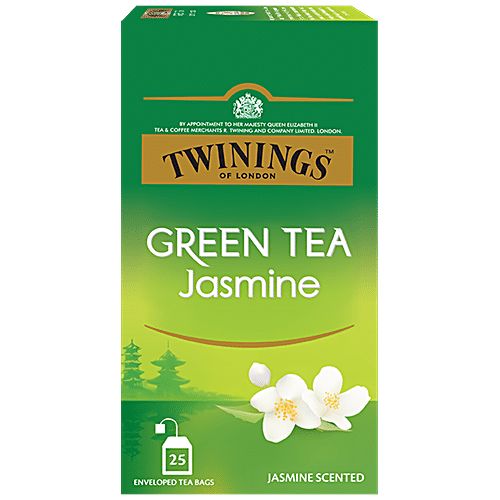 Buy Twinings Green Tea Bags - Jasmine 25 pcs Carton Online at Best ...