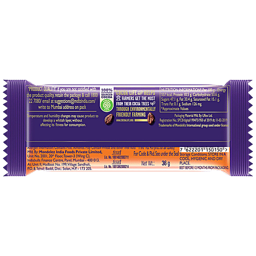 Buy Cadbury Dairy Milk Roast Almond Chocolate Bar 36 Gm Online At Best ...