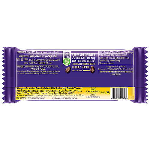 Buy Cadbury Dairy Milk Crackle Chocolate Bar 36 Gm Online At Best Price ...