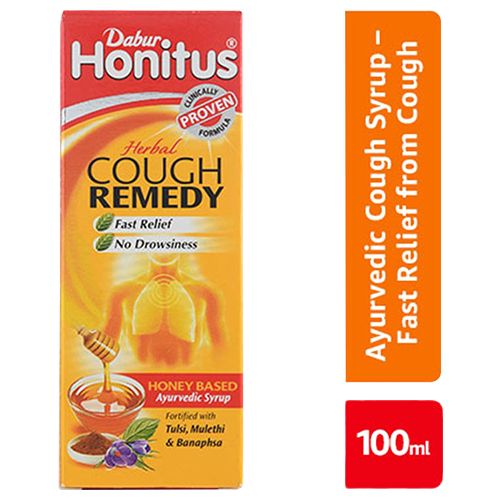 Buy Dabur Honitus Cough Syrup 100 Ml Online At Best Price