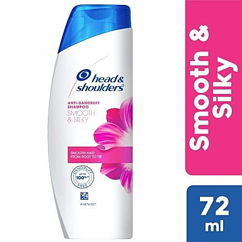 Buy Head & Shoulder Anti-Dandruff Shampoo - Smooth & Silky, 72 ml ...