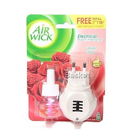 Buy Air wick Electrical Room Freshener Velvet Rose Online at Best