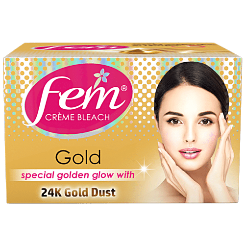 Buy Fem Fairness Naturals Gold Skin Bleach 8 Gm Online At Best Price Bigbasket