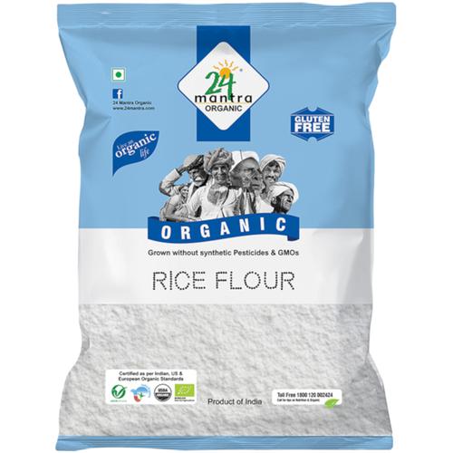 Buy 24 Mantra Organic Flour Rice 500 Gm Pouch Online At Best Price of ...