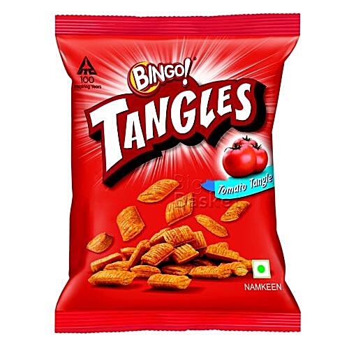 Buy Bingo Tangles Tomato 90 Gm Pouch Online at the Best Price of Rs ...