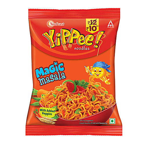 Buy Sunfeast Yippee Noodles Magic Masala 70 Gm Pouch Online At Best