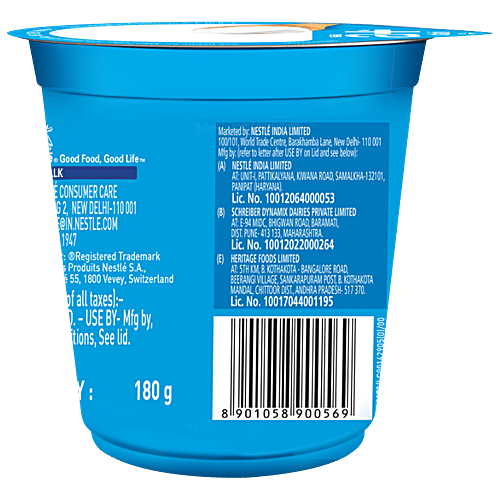 Buy Nestle A+ Nourish Dahi 180 Gm Cup Online At Best Price of Rs 35 ...