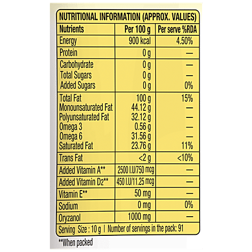 Buy Dhara Refined Oil Rice Bran Natural Oryzanol Vitamin E 1 Ltr Pouch  Online At Best Price of Rs 135 - bigbasket