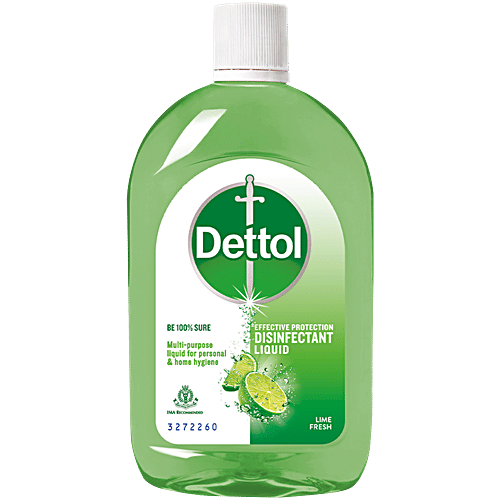 Buy Dettol Disinfectant Hygiene Liquid Multi Use Lime Fresh 200 Ml