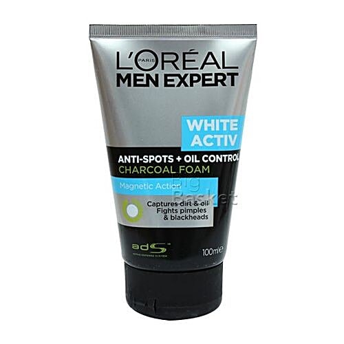 Buy Loreal Paris Men Expert Charcoal Foam 100 Ml Tube Online at the ...