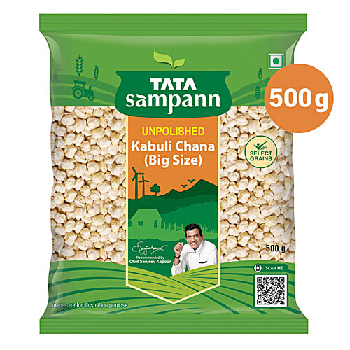 Buy Tata Sampann Unpolished Kabuli Chana - Big Size Online at Best ...