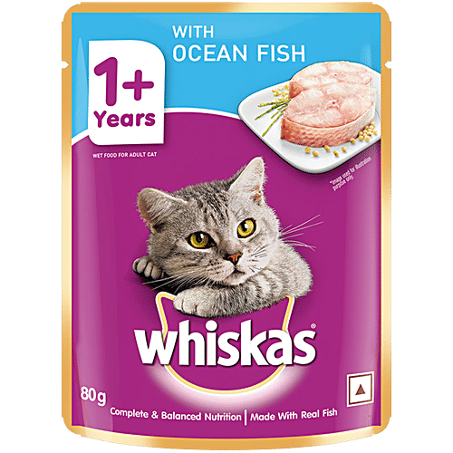 Buy Whiskas Pet Food Ocean Fish 85 Gm Online At Best Price of Rs