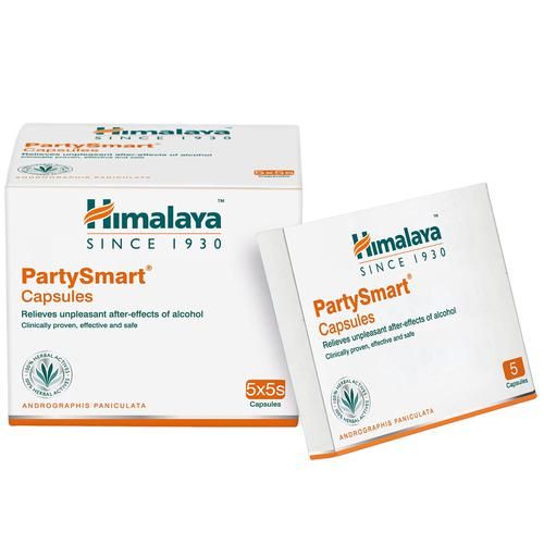 Jual Himalaya Party Smart Hangover Tablets Capsule ORIGINAL