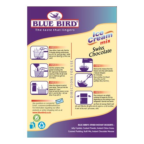 Blue Bird Chocolate Ice cream Mix