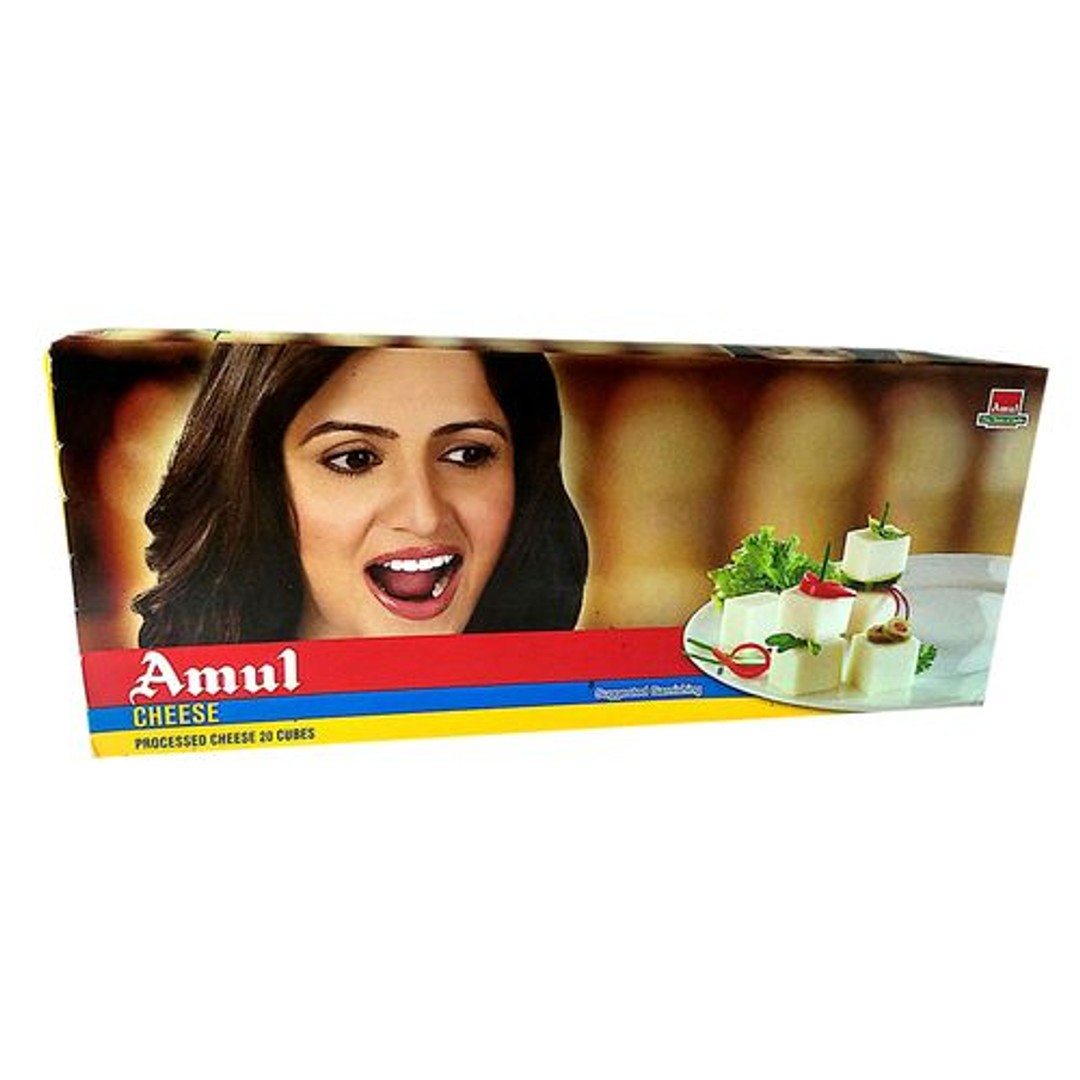 Buy Amul Cheese Cube Processed 500 Gm Online at the Best Price of Rs 270 bigbasket