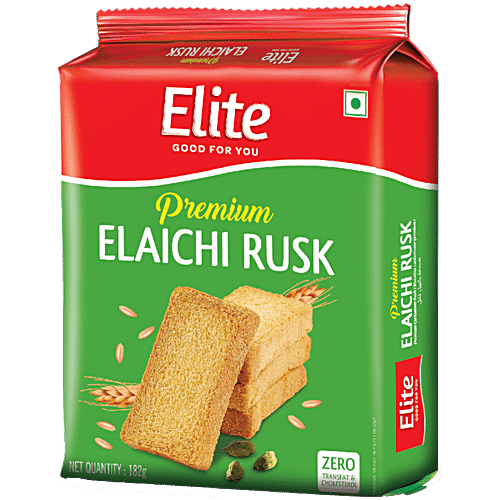 Buy Elite Rusk Sooji Elaichi 182 Gm Online At Best Price of Rs 30 ...