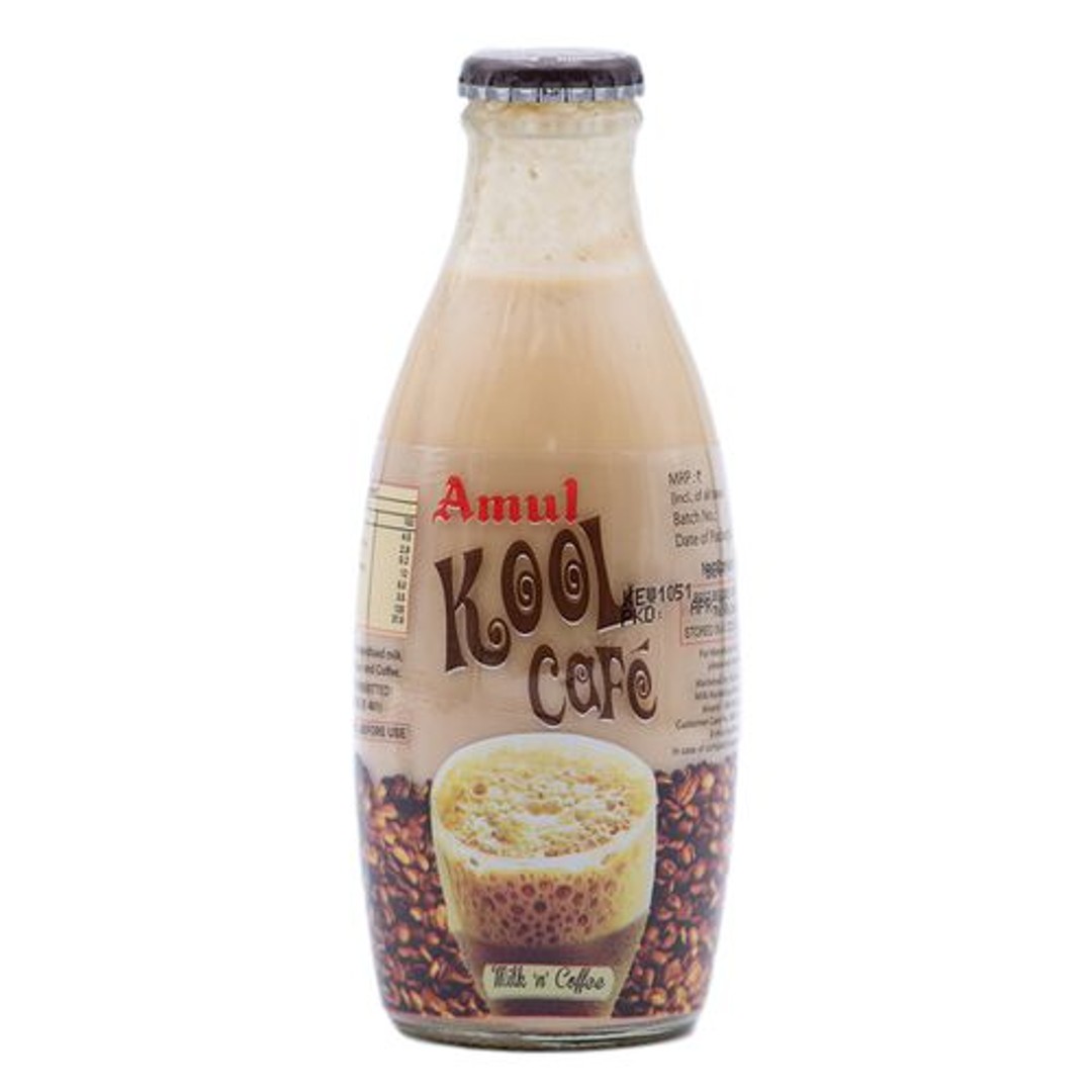 Buy Amul Kool Cafe 200 Gm Glass Bottle Online at the Best Price of Rs ...