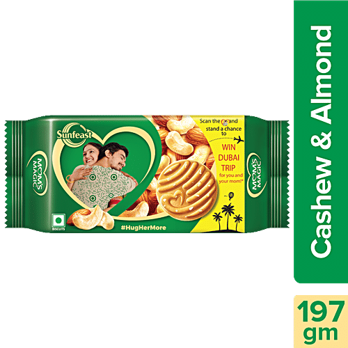 Buy Sunfeast Moms Magic Cashew Almond 200 Gm Online At Best Price Of Rs 46 Bigbasket 