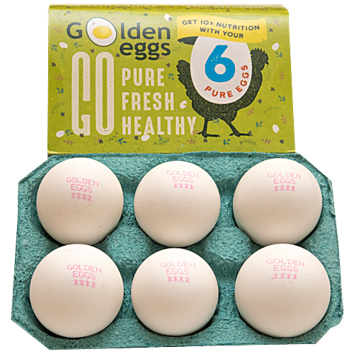 Buy Golden Eggs Golden Eggs 6 Pcs Online at the Best Price of Rs 33 ...