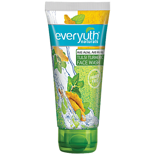 Buy Everyuth Face Wash Tulsi Turmeric 150 Gm Online At Best Price of Rs ...