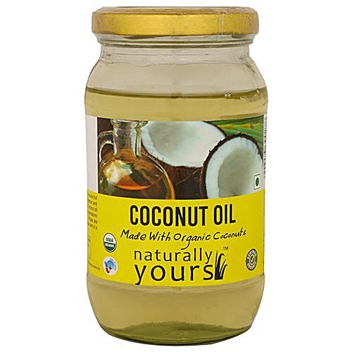 Buy Naturally Yours Organic Coconut Oil 350 Ml Bottle Online At Best ...