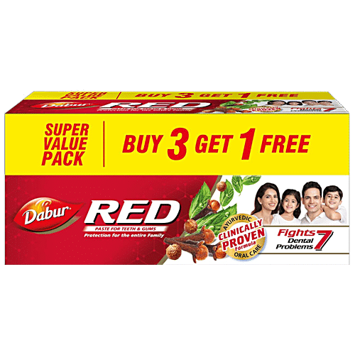 free dabur red toothpaste